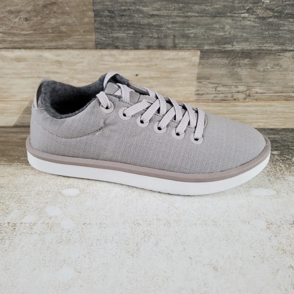 Allbirds Womens Wool Pipers Lace Up Shoes Sz 7 Canvas Low Top Sneakers